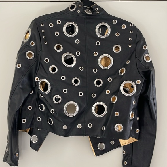 Black & Gold Designer Jacket - Picture 2 of 2